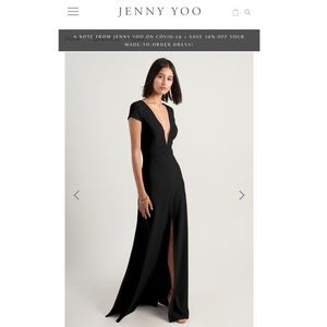 NWT Jenny Yoo Cara Dress